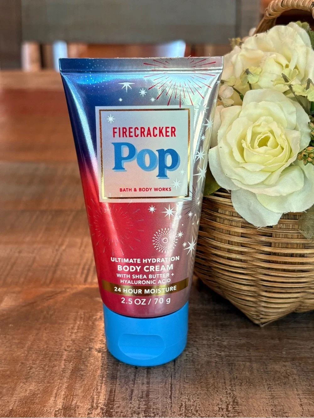 NEW Bath & Body Works FIRECRACKER POP Travel Body Cream!